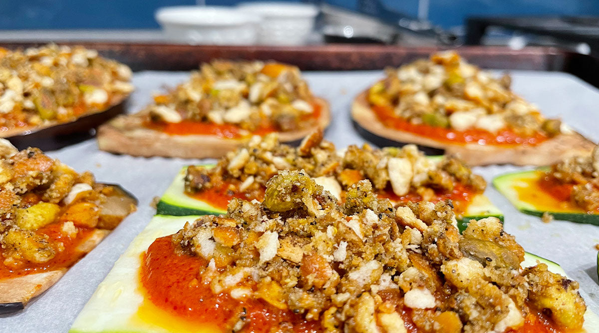 Eggplant & Zucchini “Parmigiana”