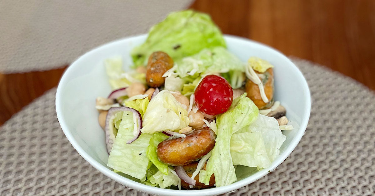 OMG! Garlic Proutons™ with Chopped Italian Salad