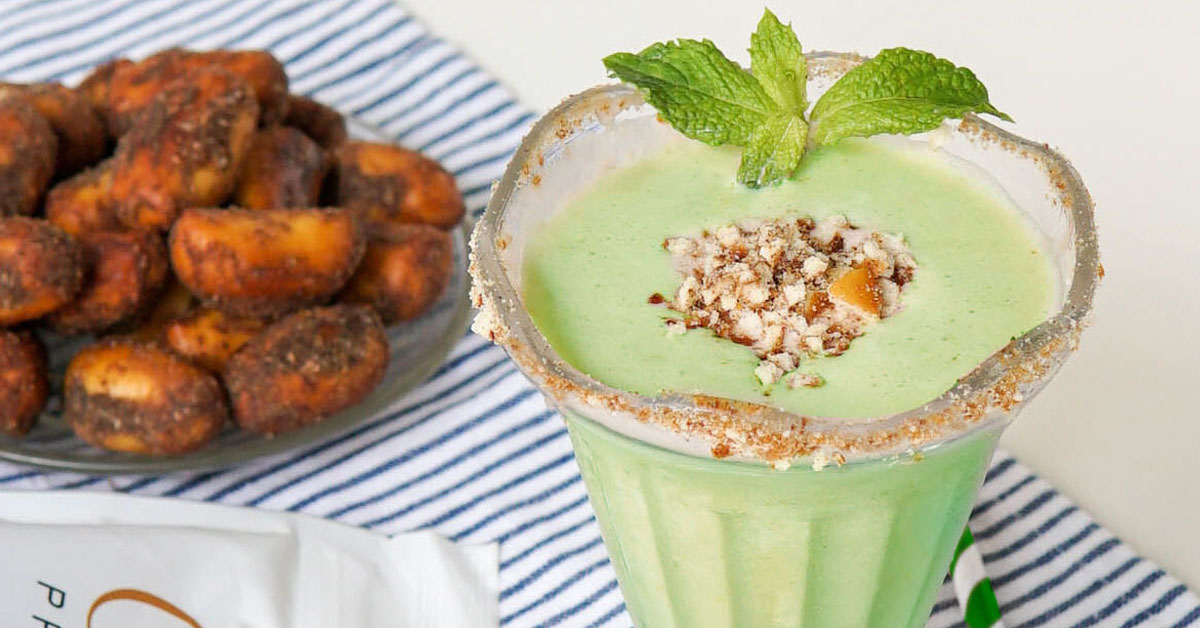 St. Patty's Day snack Shamrock Shake