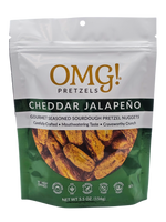 Cheddar Jalapeño Pretzels