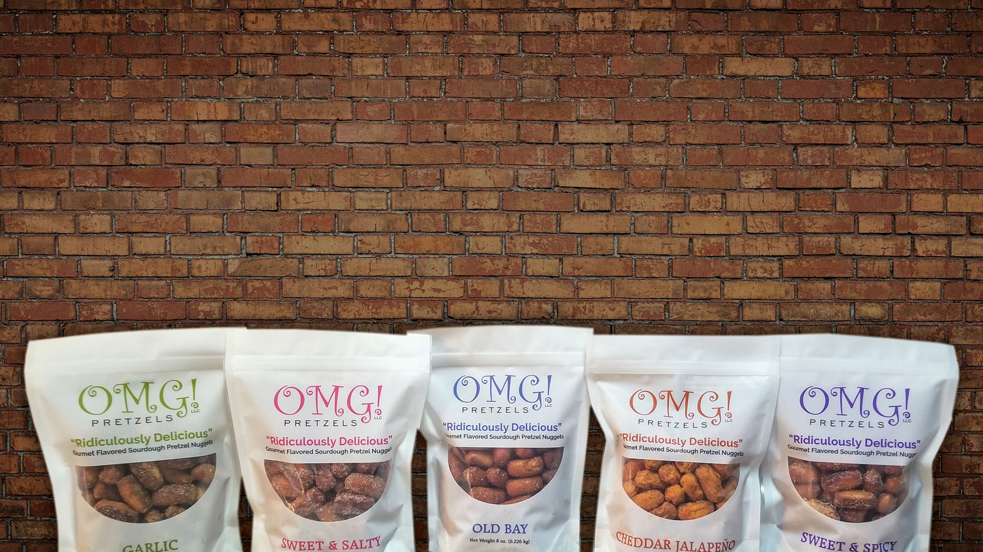 Delicious Gourmet Flavored Sourdough Pretzel Bites OMG! Pretzels