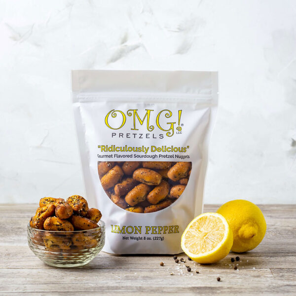 Lemon Pepper Gourmet Pretzels