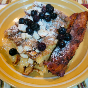 French Toast Casserole Plated