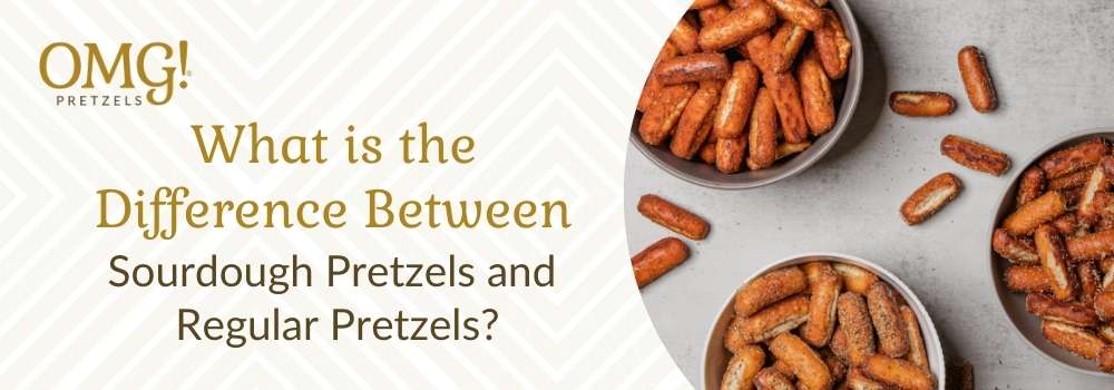 What is the difference between sourdough pretzels and regular pretzels