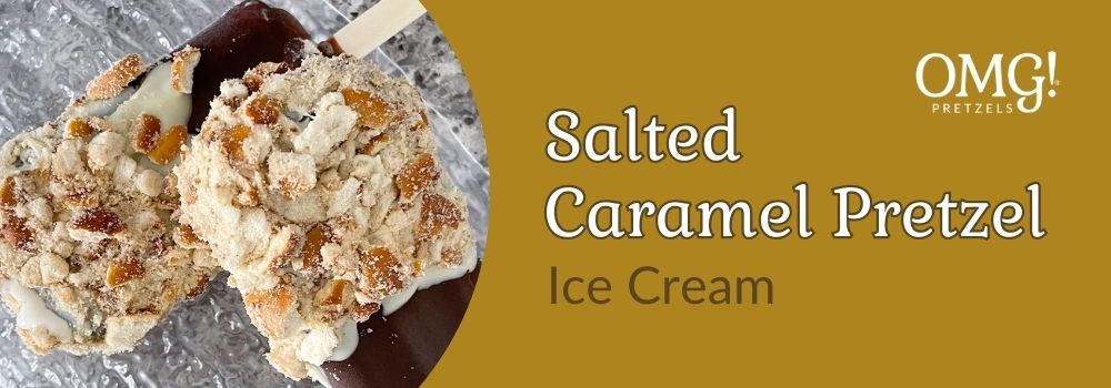 Salted Caramel Pretzel Ice Cream