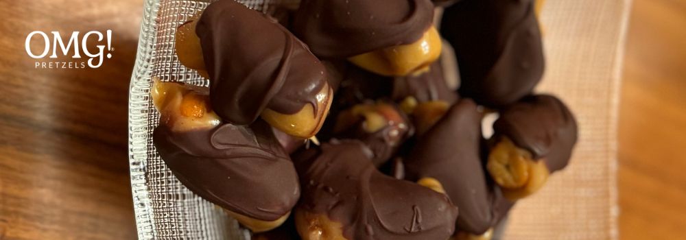 Chocolate Caramel Pretzel Bites Recipe