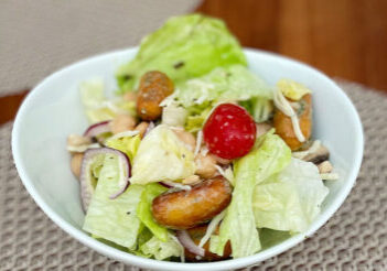 OMG! Garlic Proutons™ with Chopped Italian Salad